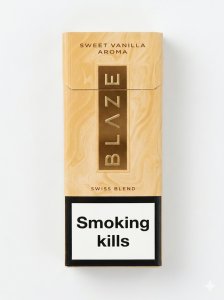 Blaze Swiss Blend Sweet Vanilla Superslim Sigara